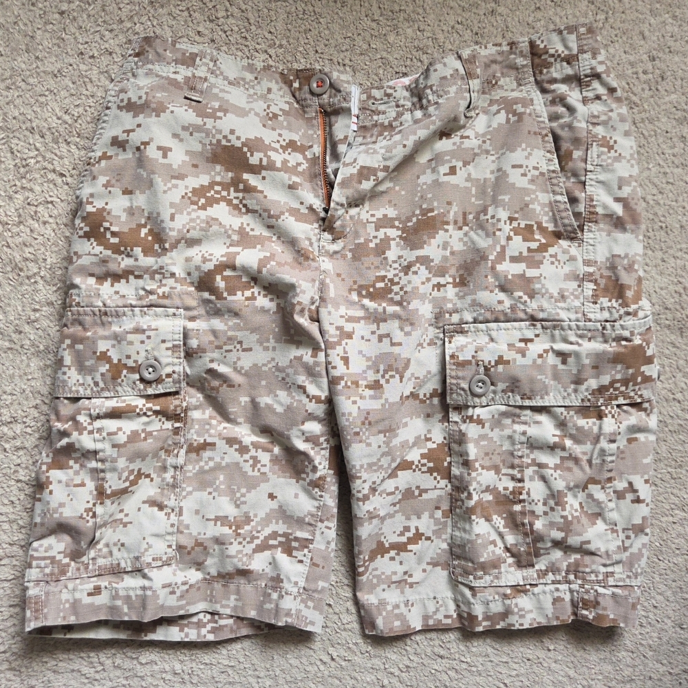 Digital Desert Camouflage Shorts